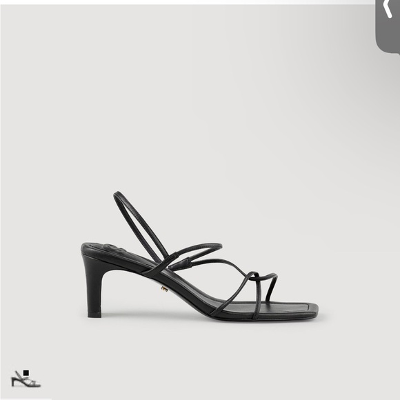 Sandro leather STRAPPY SANDALS - Picture 1 of 4